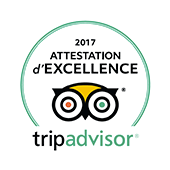 Tripadvisor - Attestation d'excellence